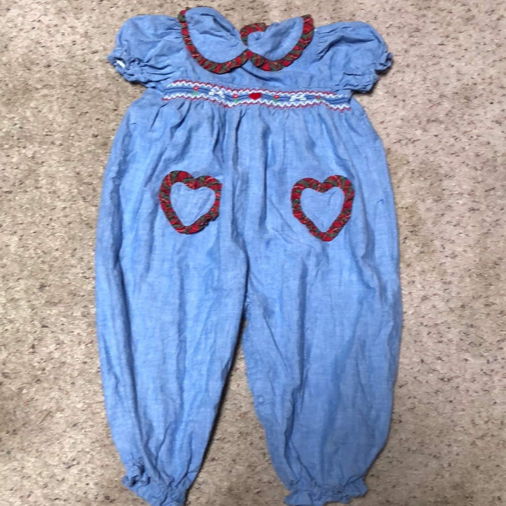 Little girls jump suit